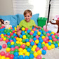 Bestway Play Balls Plastic Soft Kids Splash Pool Trampoline Playpen 100pcs