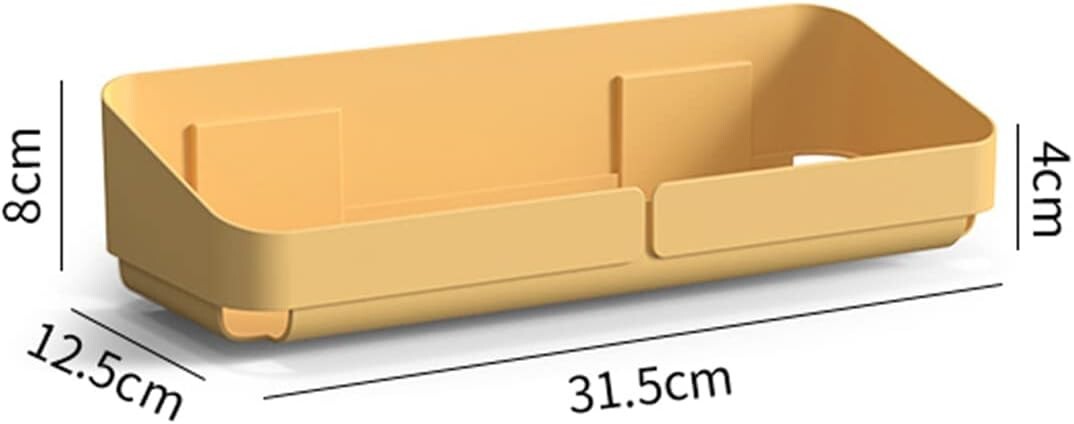 Shower Caddy Adhesive Shelves Plastic Bathroom Storage Rack Removable 2 Pack