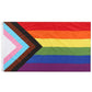 Rainbow Pride Flag 3x5 FT LGBTQIA2S+ Love Wins Festival Street Party Banner