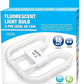 2D Fluorescent Light Bulb 16W 2 Pin Energy Saving Lamp Replacement Tube GR8
