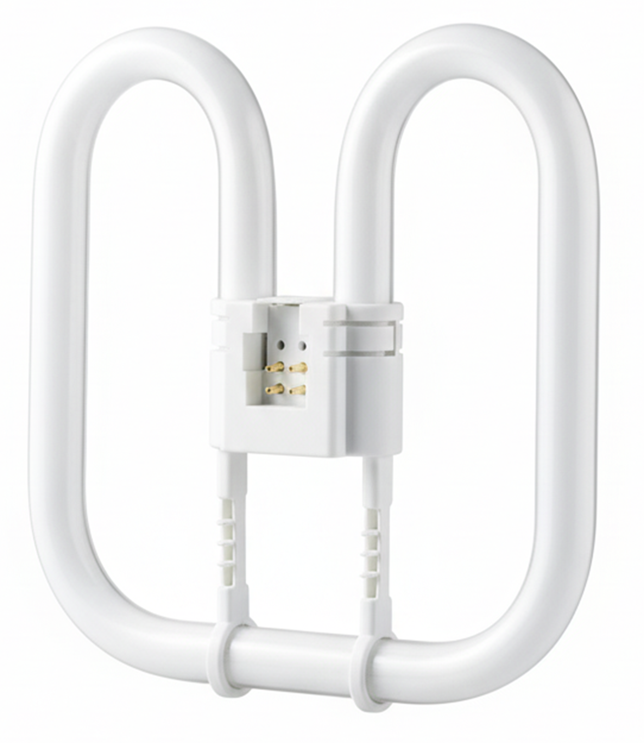 2D Fluorescent Light Bulb 38W 4 Pin Energy Saving Lamp Replacement Tube GR10Q