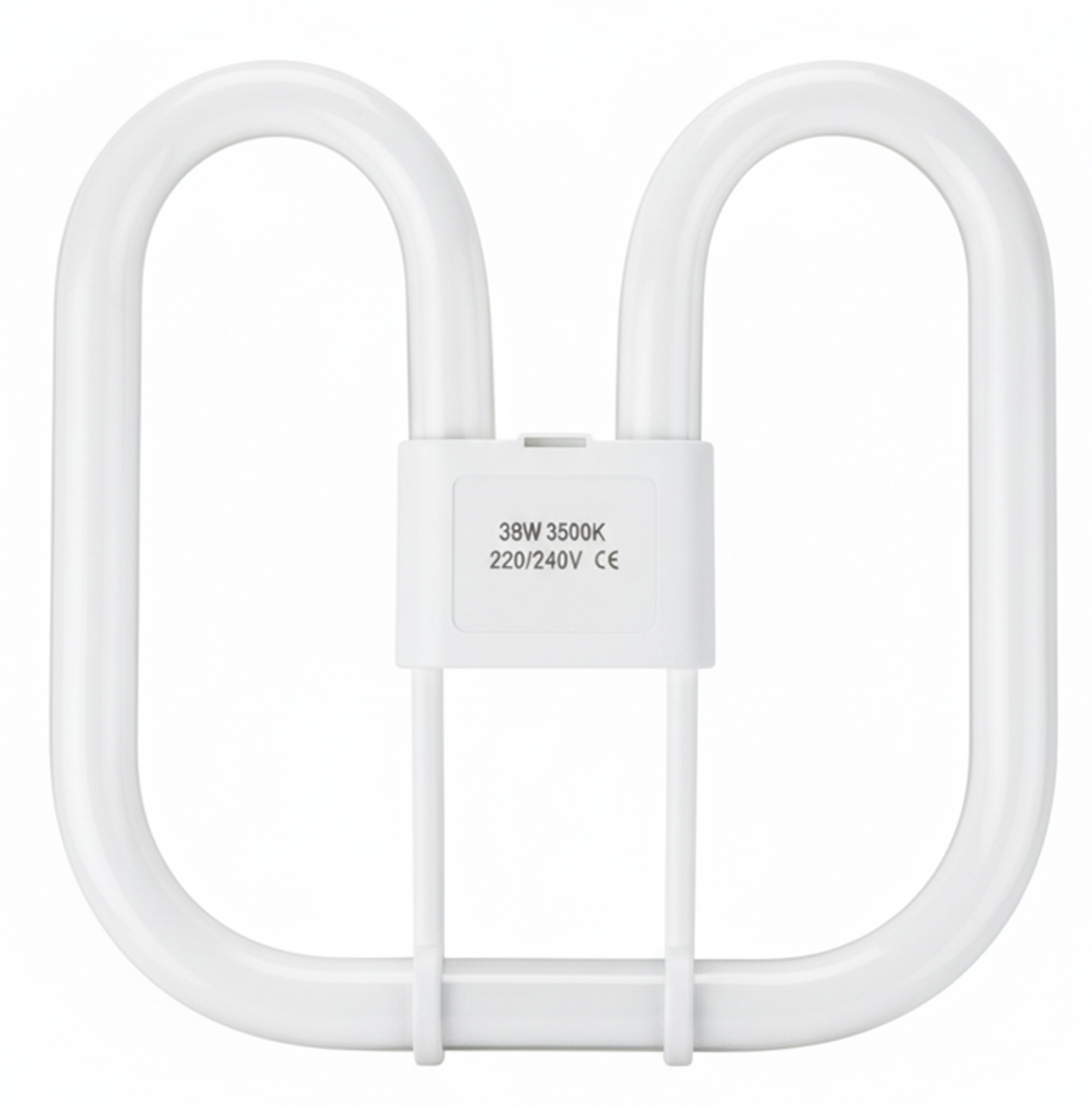 2D Fluorescent Light Bulb 38W 4 Pin Energy Saving Lamp Replacement Tube GR10Q