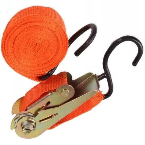 Ratchet Straps Tie Down 25mm/5m Endless Claw Lashing Handy Heavy Duty S Hook
