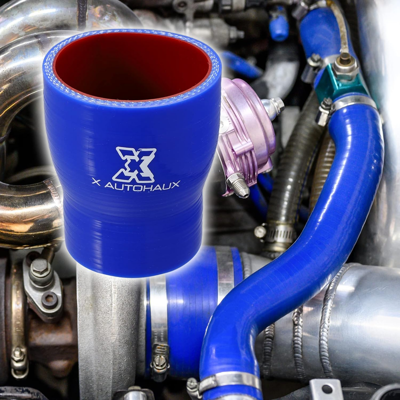 45-57Mm 1.77''-2.24'' ID Straight Silicone Hose Tube Blue Red for Car Tunning