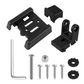 Black Transducer Bracket Mounting Plate for MHX XNT Model Transducers Bracket