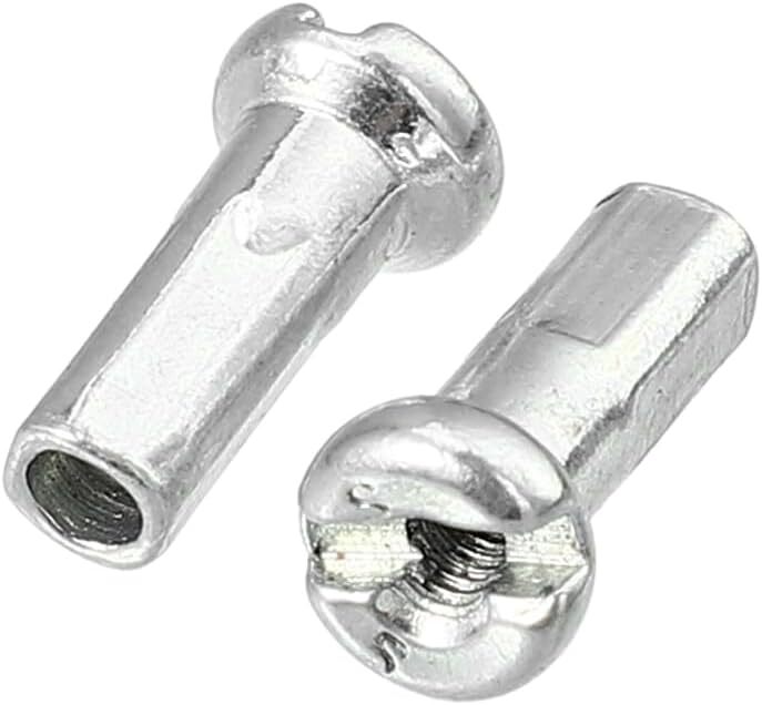 40 Pcs Bicycle Steel Spokes 14G Bike Spoke 282Mm Length with Nipples