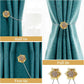 2 Pack Magnetic Curtain Tie Backs Christmas Snowflake Window Holdbacks Clips