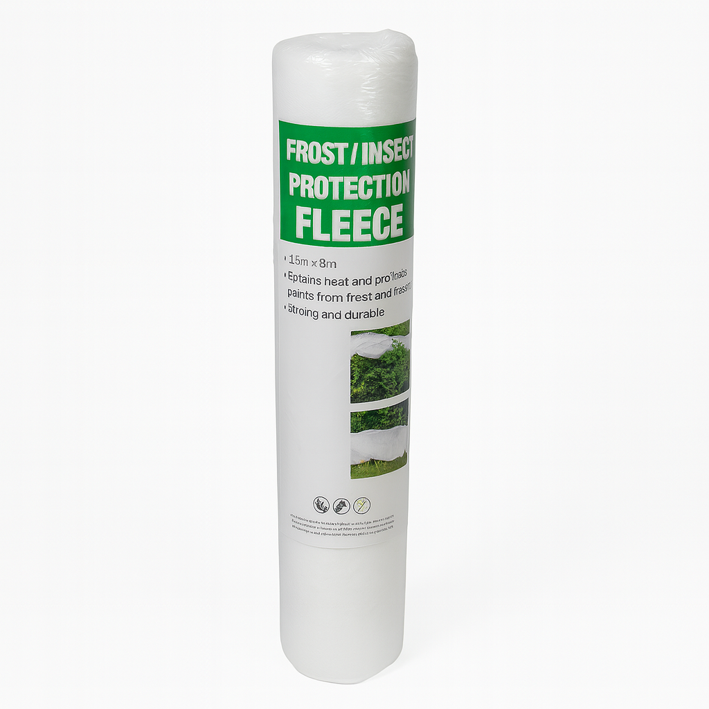 Garden Plant Frost Protection Fleece Cover Marksman White 1.5m x 8m Sheet