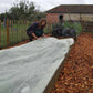 Garden Plant Frost Protection Fleece Cover Marksman White 1.5m x 15m Sheet Unbranded