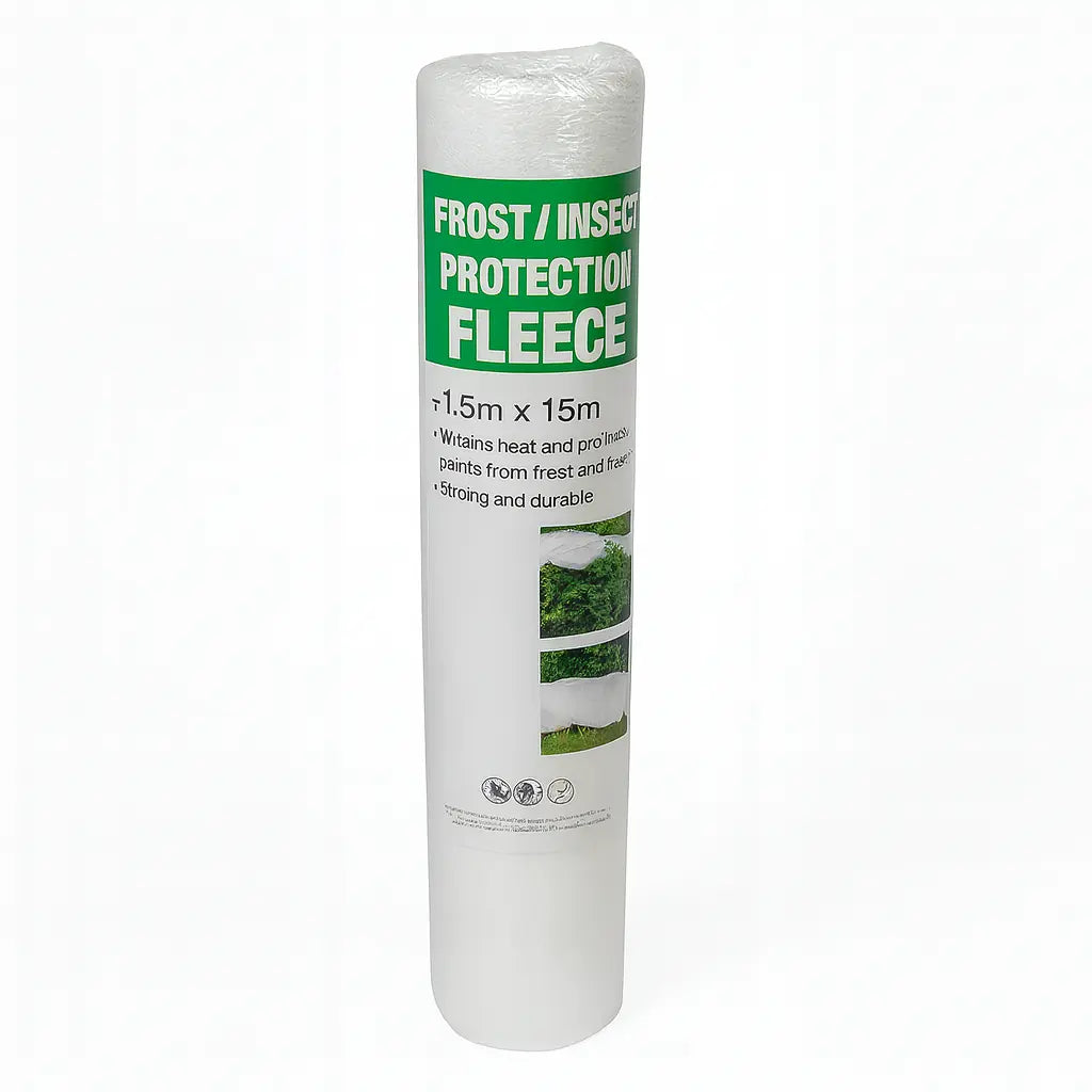 Garden Plant Frost Protection Fleece Cover Marksman White 1.5m x 15m Sheet Unbranded