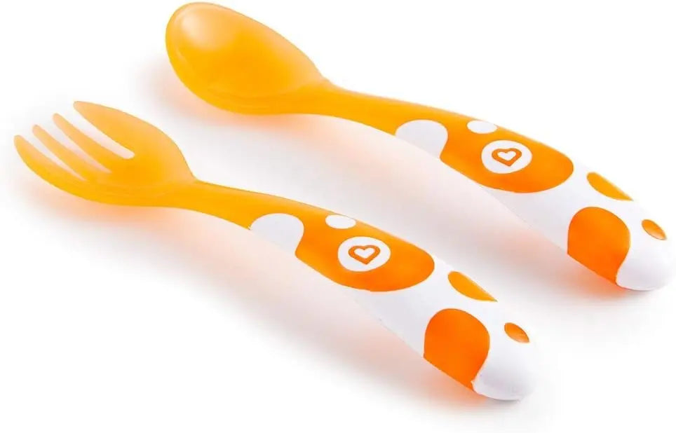 Munchkin Baby Feeding Multi Forks and Spoons Scoop Soft Tip Travel Trening 12m+ Munchkin