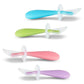 Munchkin Baby Spoon Cutlery Food Dispensing Feeding Gentle Scoop Silicone 6m Munchkin