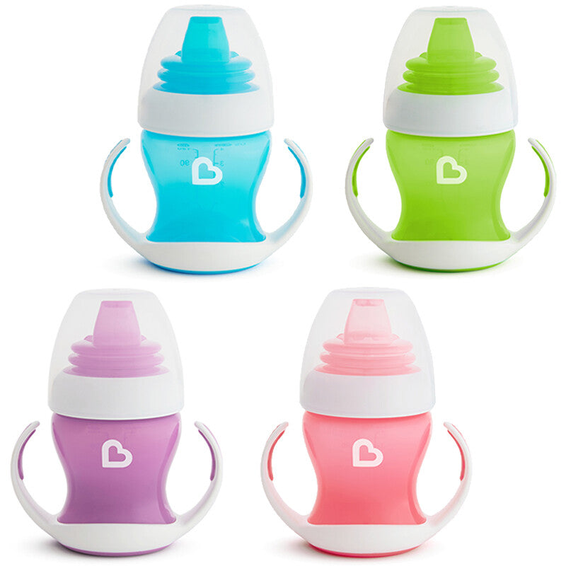 Munchkin Baby Toddler Drinking Drink Trainer Gentle Transition Cup 125ml 4m+