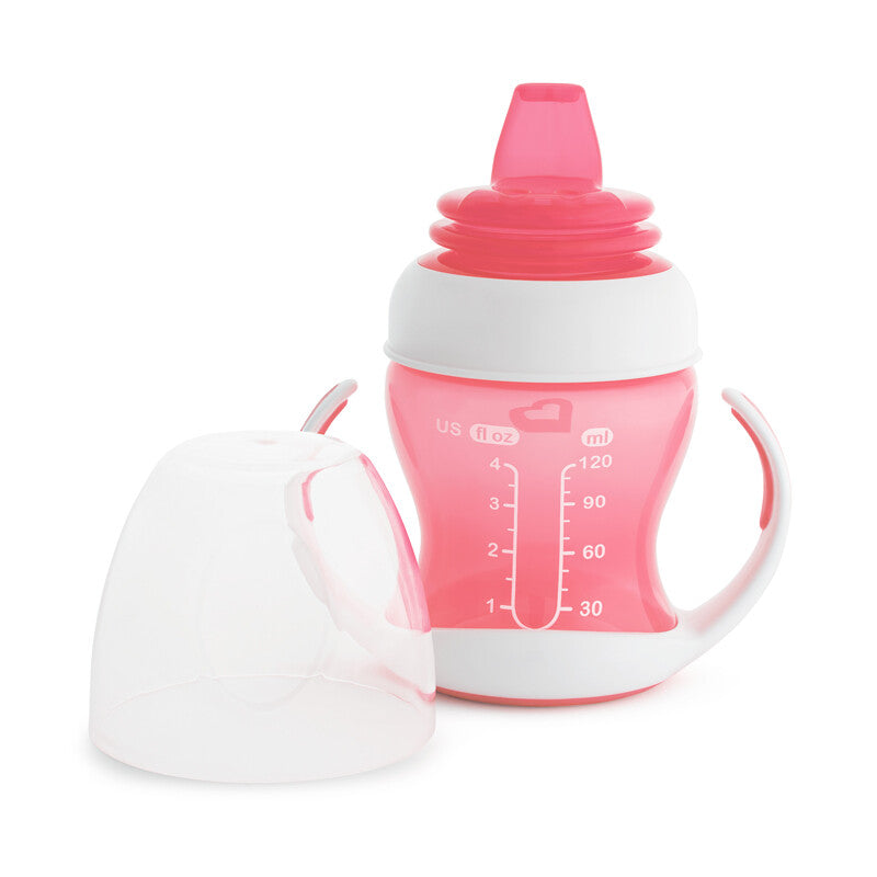 Munchkin Baby Toddler Drinking Drink Trainer Gentle Transition Cup 125ml 4m+