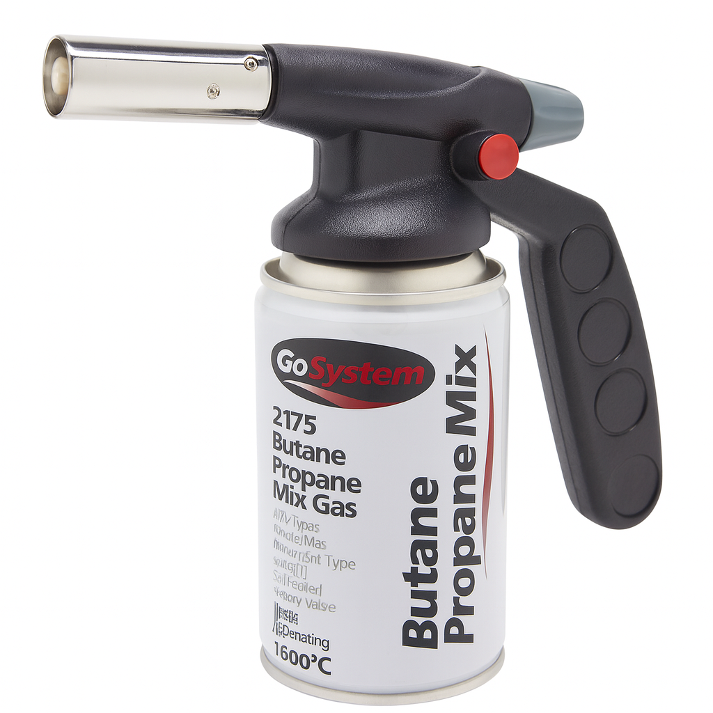 Butane Gas Welding Torch Diy Auto Start Gosystem AT2071 2175 Cartridge