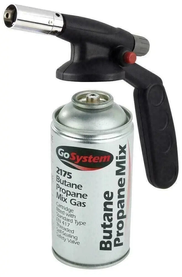 Butane Gas Welding Torch Diy Auto Start Gosystem AT2071 2175 Cartridge GoSystem