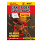 Spider Glue Traps Indoor Outdoor Non Toxic Housing White 6.5cm x 4.5cm Pack 3