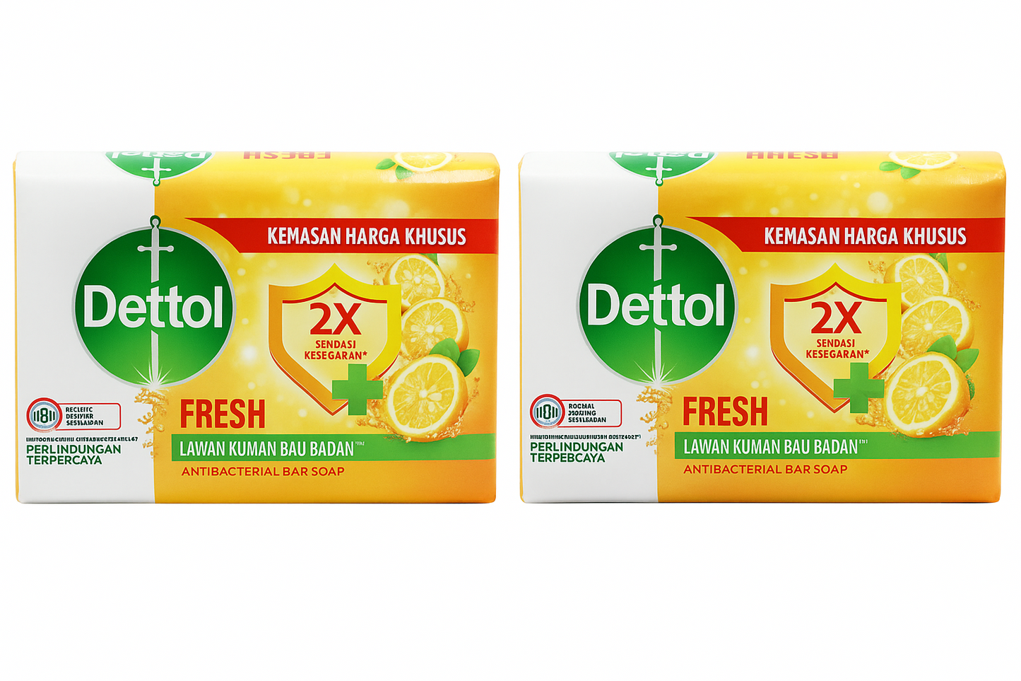 Dettol Soap Bars Citrus Fresh Antibacterial Odour Protection Body Wash Cleansing