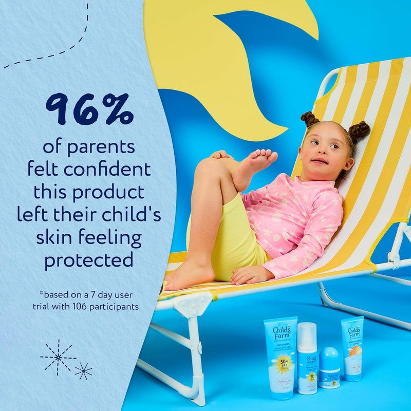 Childs Farm Sun Cream Baby Kids SPF 50 Plus Sensitive Skin 100ml