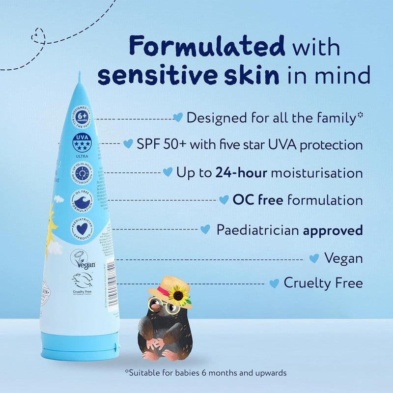 Childs Farm Sun Cream Baby Kids SPF 50 Plus Sensitive Skin 100ml
