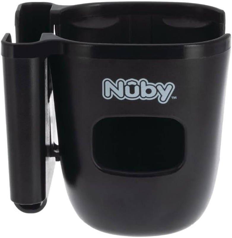 Nuby Pram Phone Cup Holder Universal Secure 360 Adjustable Fit