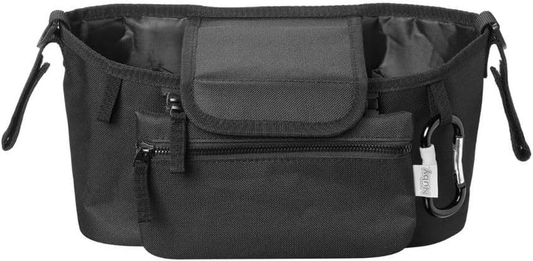 Nuby Pushchair Organiser Baby Carabiner Hook Spacious Adjustable Removable