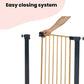 Safety 1st Stair Gate Baby Metal Easy Close Pressure Fit Wood Effect 73-80cm Safety 1st