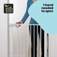 Safety 1st Extra Tall Stair Gate Baby Pressure Fit Metal White 73-80Cm Max. 94Cm Safety 1st