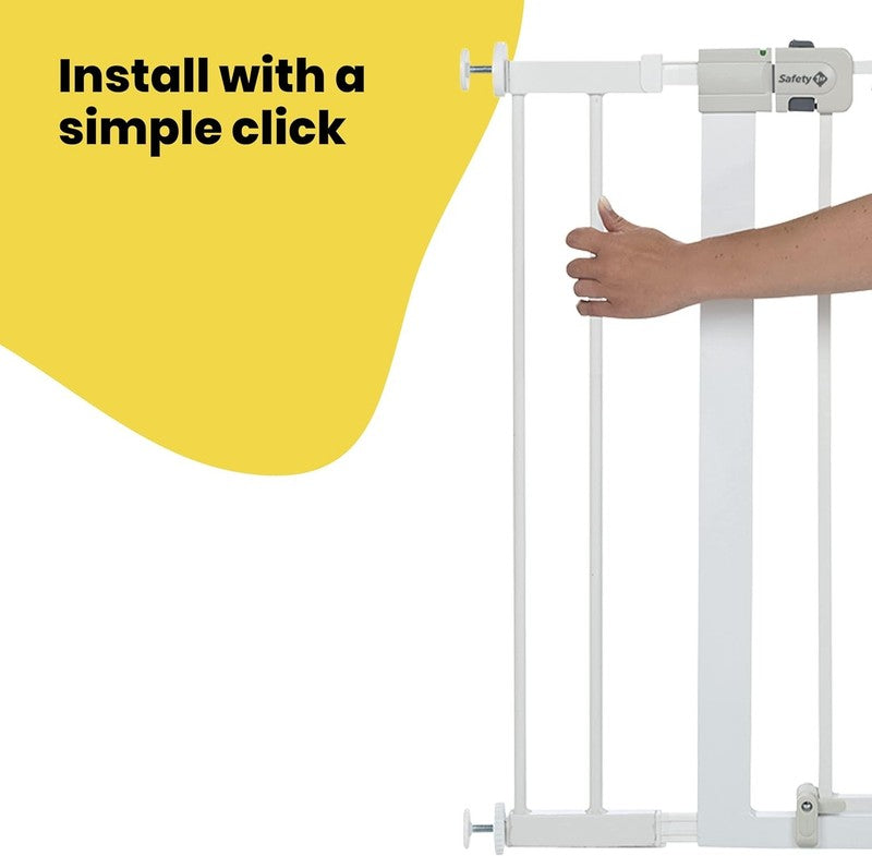 Safety 1st Gate Extension 14cm Pressure Fit Baby Stair White