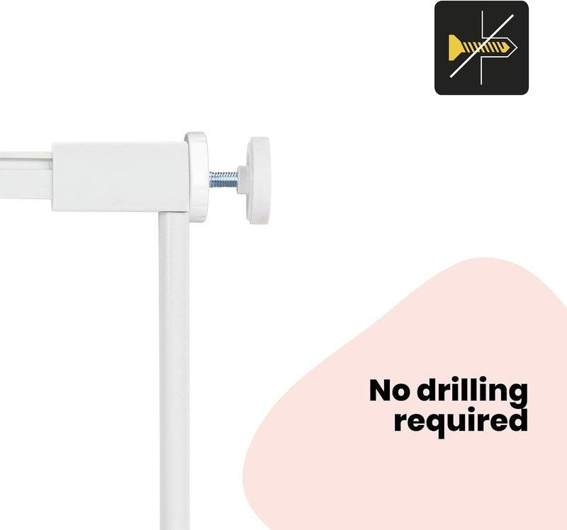 Safety 1st Gate Extension 14cm Pressure Fit Baby Stair White