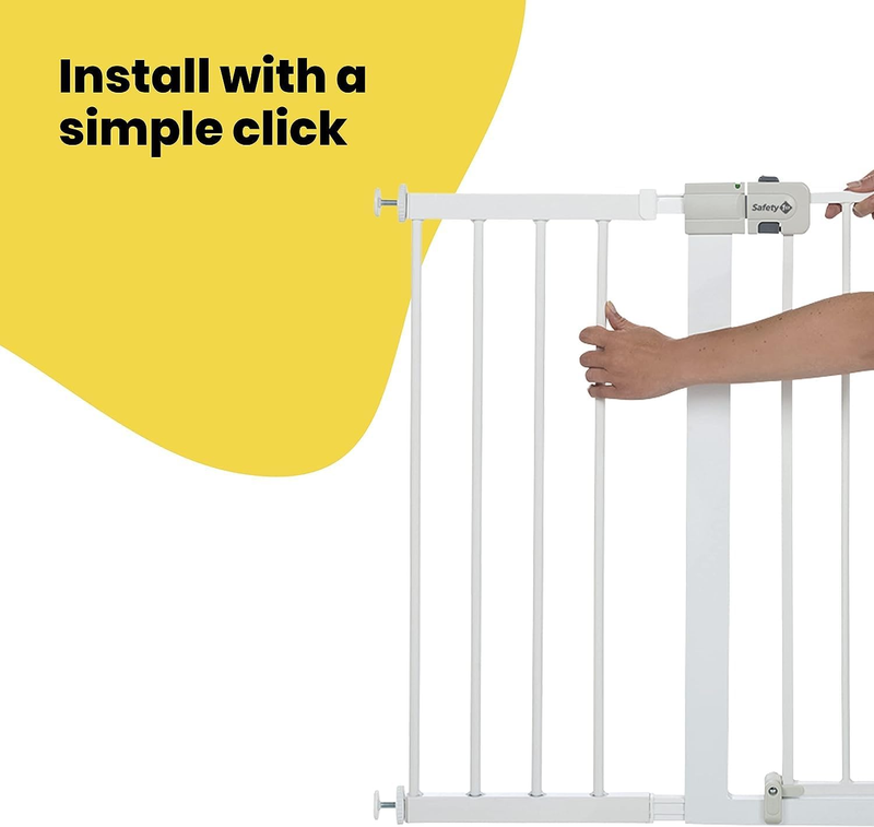 Safety 1st Gate Extension 28cm Baby Stair Pressure Fit White