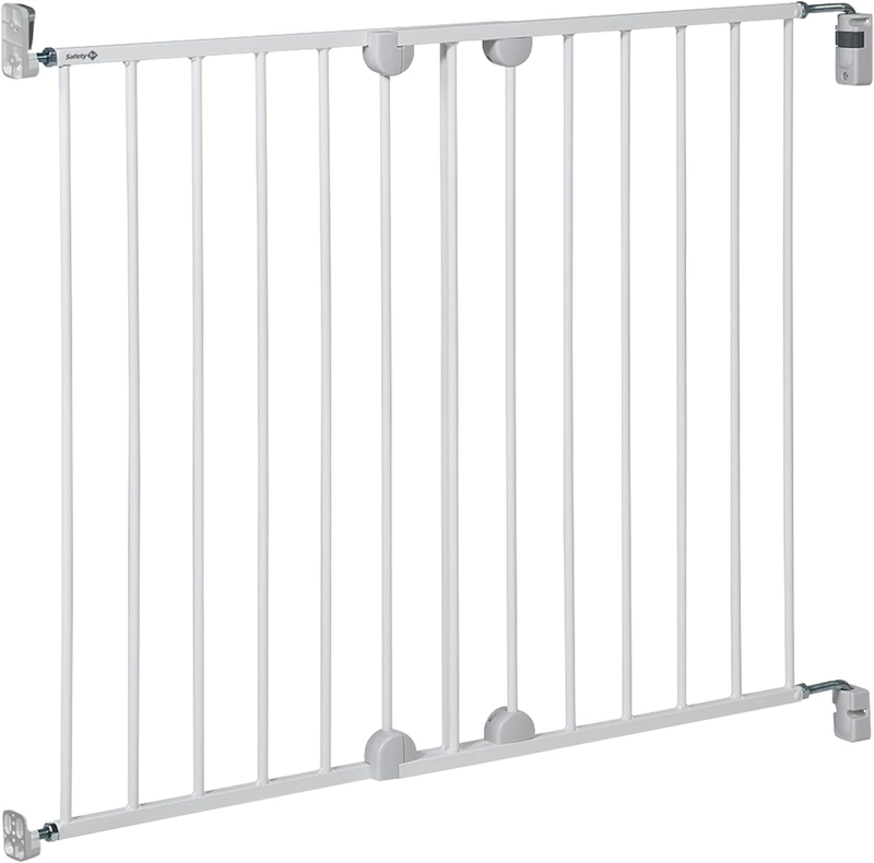 Safety 1st Extending Gate Wall Fix Baby Stair Door Metal White 62 - 102 Cm