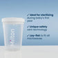 Milton Solo Travel Steriliser Microwave Cold Water Portable BPA Free Milton