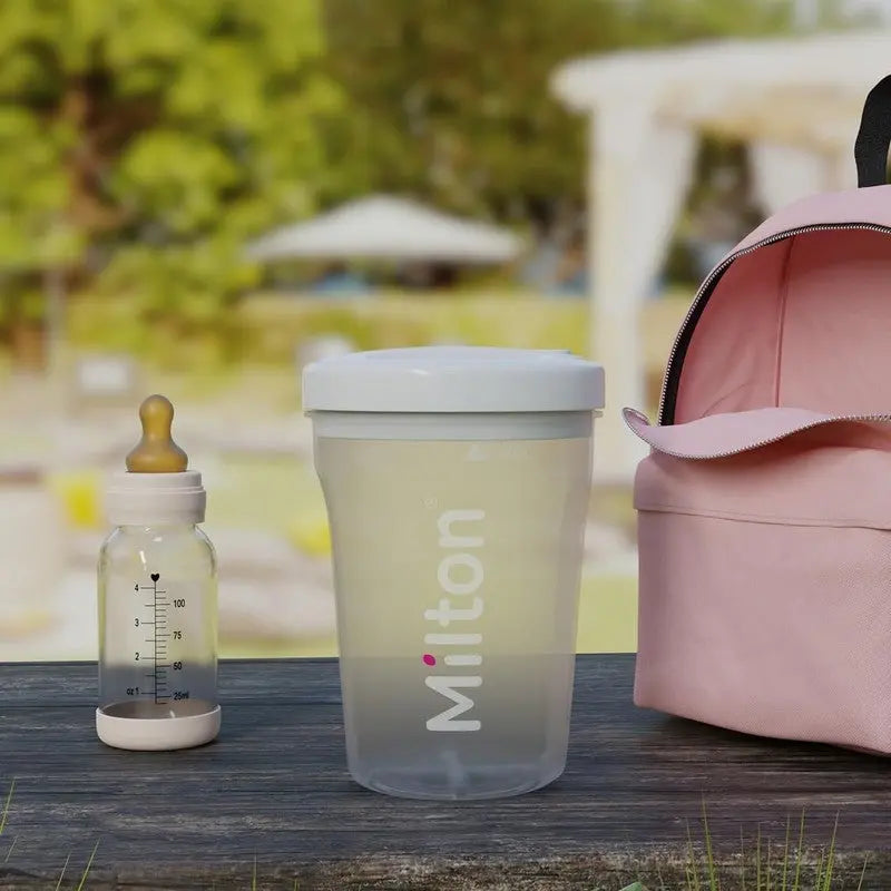 Milton Solo Travel Steriliser Microwave Cold Water Portable BPA Free Milton