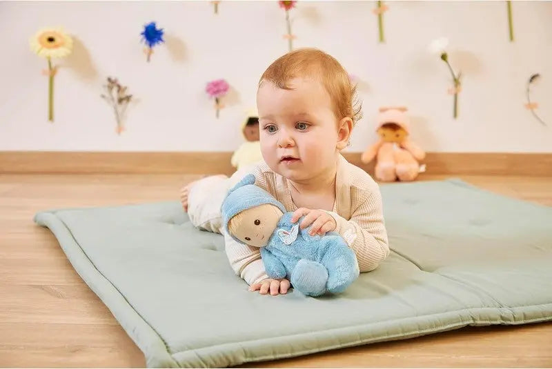Kaloo Soft Fluffy Baby Doll Tender Cloth Doll Blue 24cm Washable From Birth kaloo