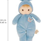 Kaloo Soft Fluffy Baby Doll Tender Cloth Doll Blue 24cm Washable From Birth kaloo