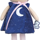 Kaloo Tendresse My First Fabric Doll Aurore 25cm Soft Baby Doll From Birth Blue