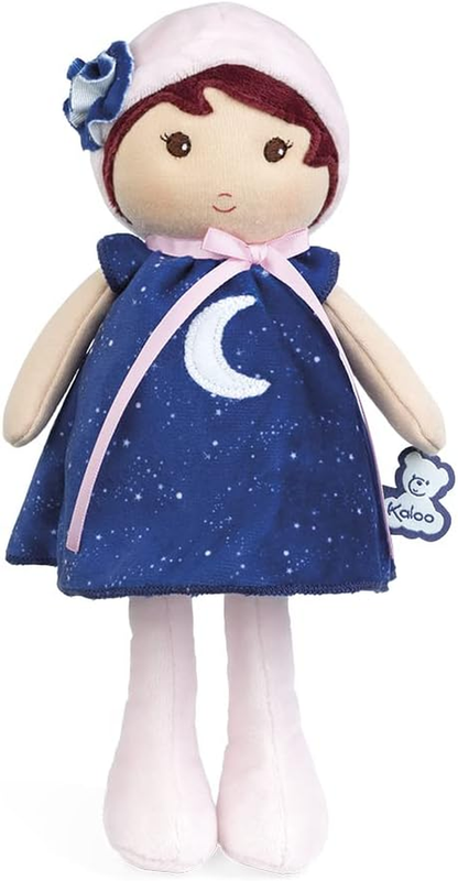 Kaloo Tendresse My First Fabric Doll Aurore 25cm Soft Baby Doll From Birth Blue