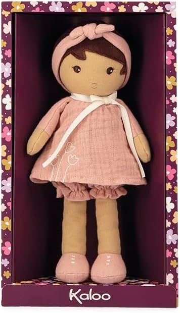 Kaloo Tendresse Amandine Soft Doll 25cm Pink Muslin Gift Box