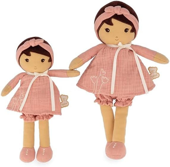 Kaloo Tendresse Amandine Soft Doll 25cm Pink Muslin Gift Box
