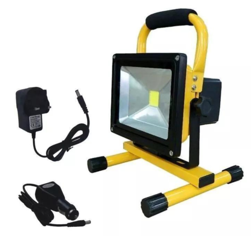 Waterproof Portable Light LED Rechargeable Emergency Flood Garden Work Lamp 20W