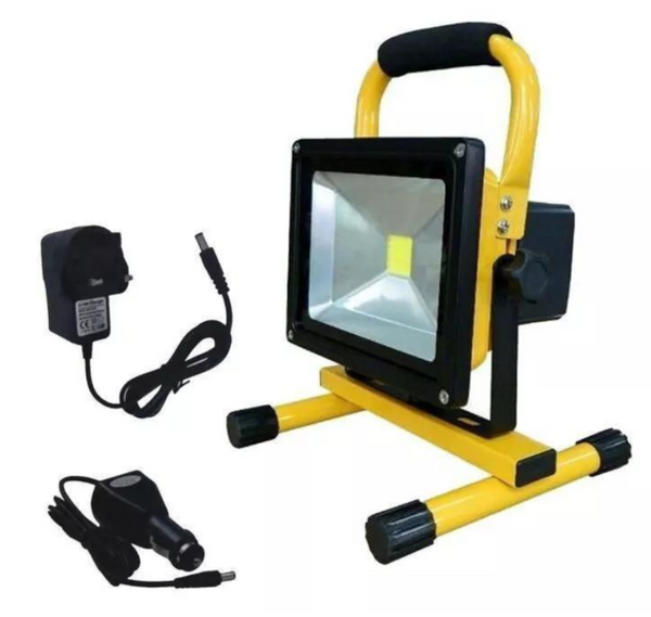 Waterproof Portable Light LED Rechargeable Emergency Flood Garden Work Lamp 20W Roadster