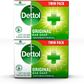 Dettol Antibacterial Soap Bar Multipack Germ Killing Body Wash 2x100g