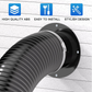 Ducting Flange 150mm 6Inch Duct Connector Round ABS Plastic Ventilation Wall Unbranded