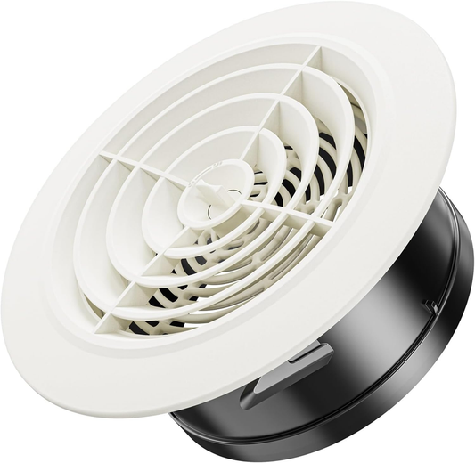 6'' Adjustable Round Air Vent 150mm Wall Ceiling Mounted Ventilation Cover Mesh