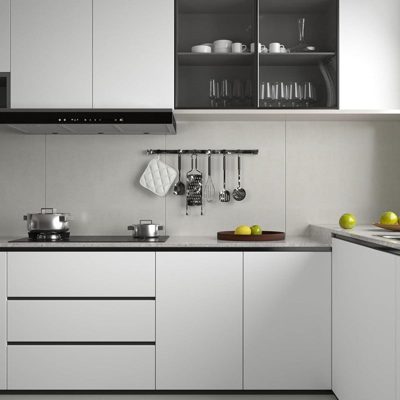 White Peel Stick Wallpaper Vinyl Wrap Furniture Cover Adhesive Plain Paper 40x20