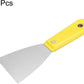 Carbon Steel Putty Knife Plastic Handle Drywall Flex Scraper 4Pcs 3 Inch Yellow Unbranded