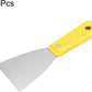 Carbon Steel Putty Knife Plastic Handle Drywall Flex Scraper 4Pcs 5 Inch Yellow Unbranded