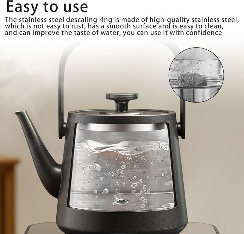 Limescale Remover Ring Stainless Steel Kettle Descaler Ball 2 Pack for Teapots