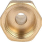 BSP Female Thread Brass Hose Barb Coupler Connector Fitting 8mm 3 8 Set 2 Unbranded